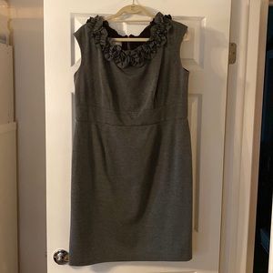 Dress Barn gray dress